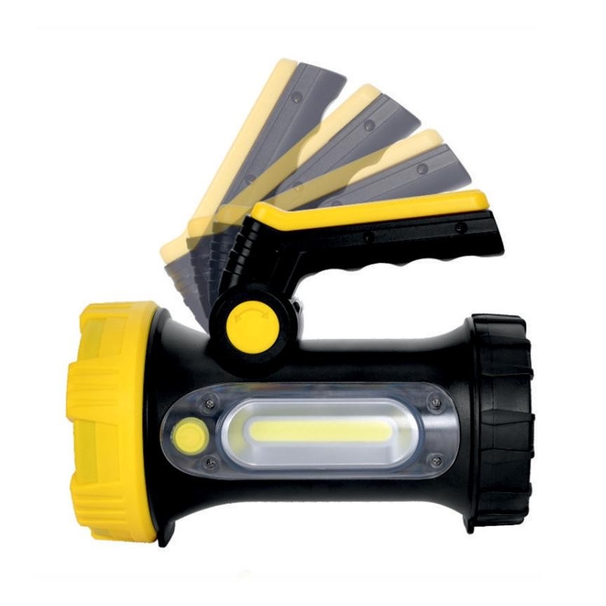 LED Oplaadbare zaklamp LED/5W/4000mA + LED/3W