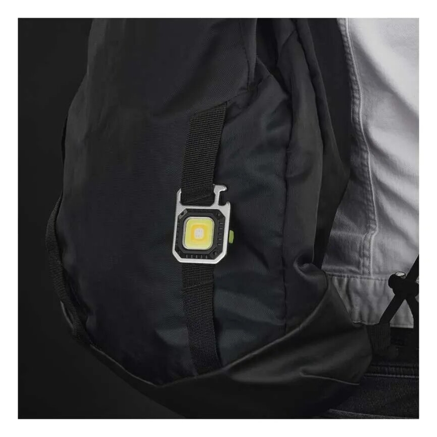 Oplaadbare LED-zaklamp LED/USB/3,7V IP44 750 lm 400 mAh