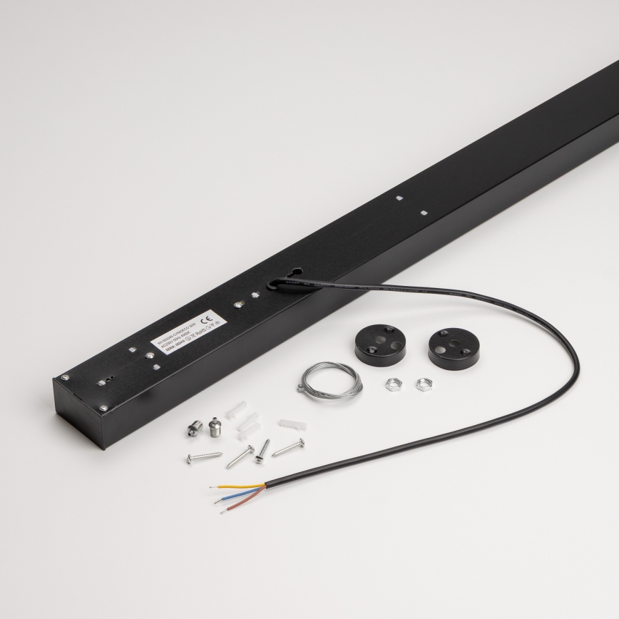 LED Plafond Bevestigd hanglamp CYNIDECO LED/30W/230V 4000K zwart