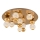 LED Plafond CREMONA LED/37W/230V 3000K goud