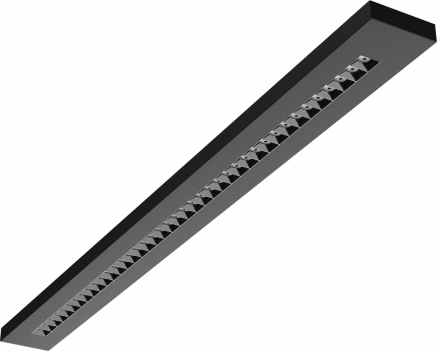 LED Plafond/hanglamp PLANK LED/20/30/40W/230V 2700/4000/6000K CRI 90 zwart