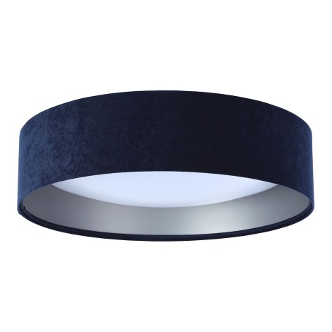LED Plafond Lamp GALAXY 1xLED/24W/230V blauw/zilver