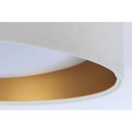 LED Plafond Lamp GALAXY 1xLED/24W/230V wit/goud