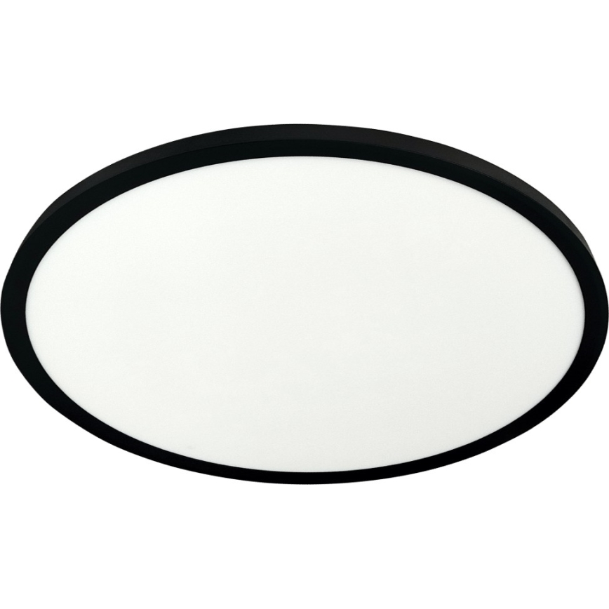 LED plafondlamp 32W/230V, 3000/4000/6500K, Ø 40 cm, zwart