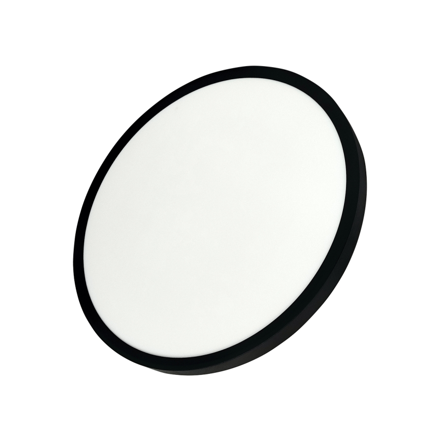 LED plafondlamp 32W/230V, 3000/4000/6500K, Ø 40 cm, zwart