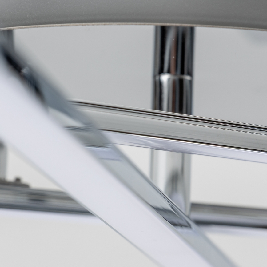 LED-plafondlamp 3xLED/3W/230V glanzend chroom