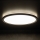 LED-plafondlamp AZPO LED/22W/230V 3000/4000/6000K Ø 42 cm IP54 zwart
