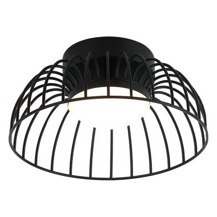 LED plafondlamp BETSY LED/12W/230V Ø 25 cm zwart