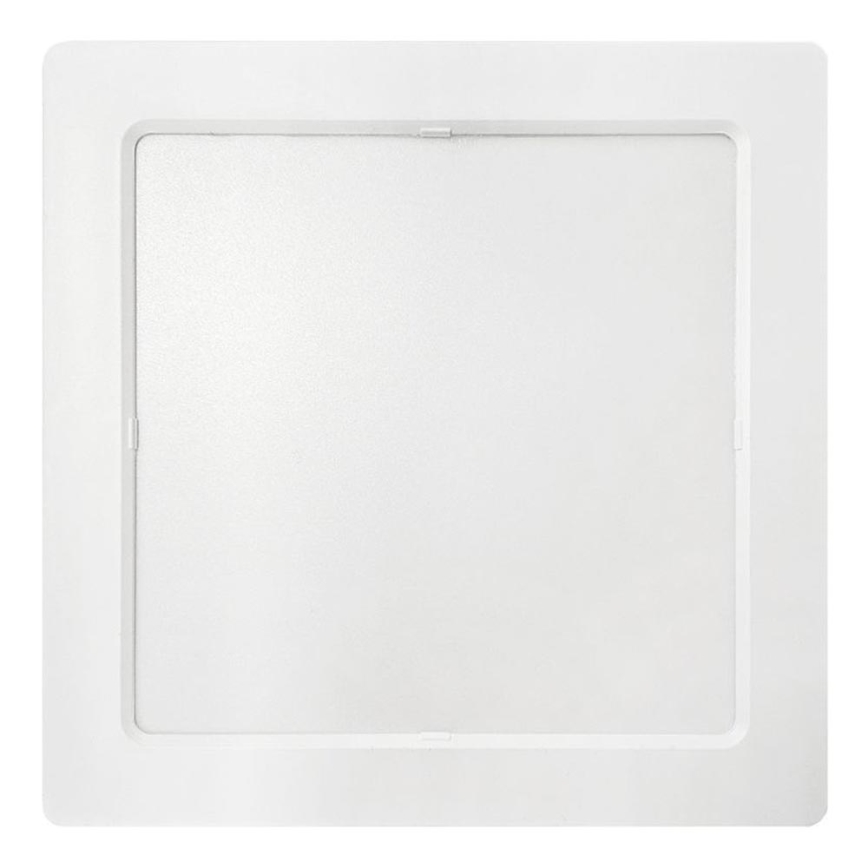 LED Plafondlamp BLOCK LED/18W/230V 4000K 21,4x21,4 cm wit