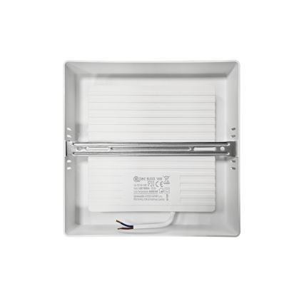 LED Plafondlamp BLOCK LED/18W/230V 4000K 21,4x21,4 cm wit