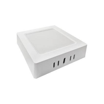 LED Plafondlamp BLOCK LED/6W/230V 4000K 12x12 cm wit