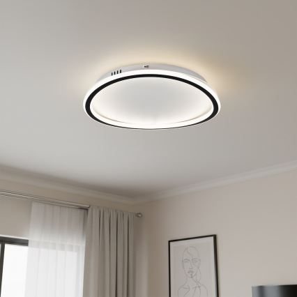 LED-plafondlamp CALI LED/30W/230V Ø 40 cm zwart