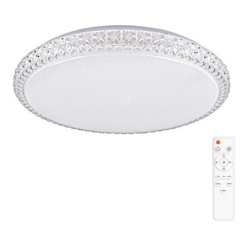 LED Plafondlamp dimbaar IRINA LED/48W/230V met afstandsbediening