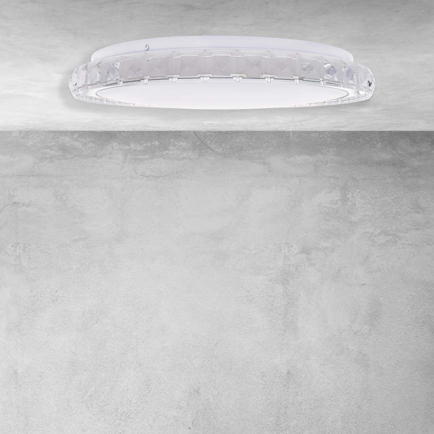 LED Plafondlamp dimbaar LAYLA met afstandsbediening 1xLED/26W/230V
