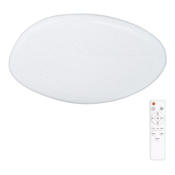 LED Plafondlamp dimbaar STONE LED/24W/230V met afstandsbediening