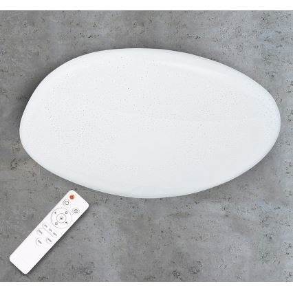 LED Plafondlamp dimbaar STONE LED/24W/230V met afstandsbediening