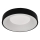 LED plafondlamp DRAX LED/32W/230V 3000-6000K Ø 38 cm zwart