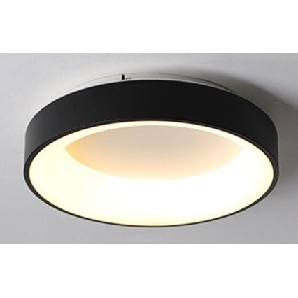 LED plafondlamp DRAX LED/32W/230V 3000-6000K Ø 38 cm zwart