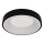 LED plafondlamp DRAX LED/32W/230V 4000K Ø 38 cm zwart