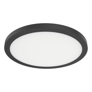LED-plafondlamp EVORA LED/18W/230V 3000/4000/6000K Ø 22,5 cm zwart