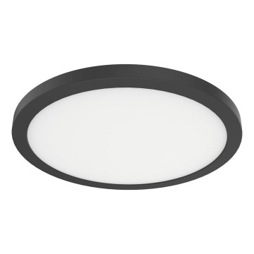LED-plafondlamp EVORA LED/24W/230V 3000/4000/6000K Ø 30 cm zwart