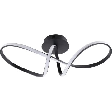 LED plafondlamp FLAVIA LED/33W/230V 24x61 cm zwart