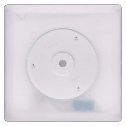 LED Plafondlamp FLORI LED/18W/230V 4000K zwart 29x29 cm