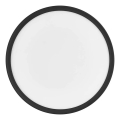 LED Plafondlamp FLORI LED/18W/230V 4000K zwart diameter 29 cm