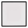 LED Plafondlamp FLORI LED/22W/230V 4000K zwart 42x42 cm