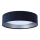 LED Plafondlamp GALAXY 1xLED/24W/230V Ø 44 cm blauw/zilver