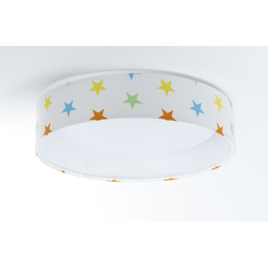 LED Plafondlamp GALAXY KIDS LED/24W/230V sterren kleurrijk