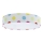 LED Plafondlamp GALAXY KIDS LED/24W/230V stippen kleurrijk