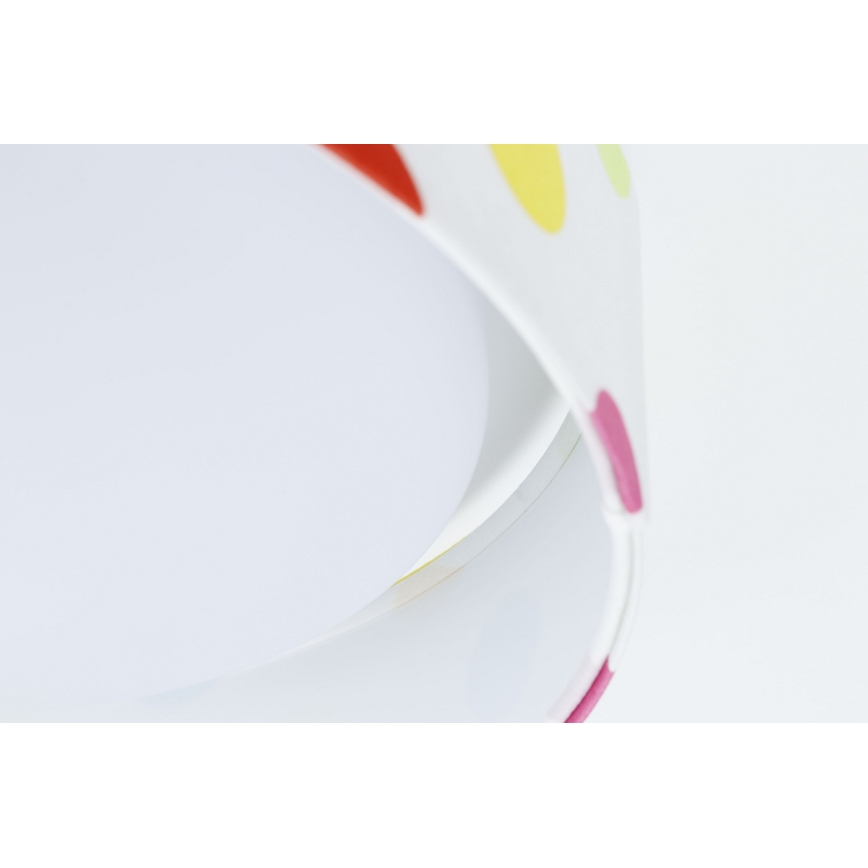 LED Plafondlamp GALAXY KIDS LED/24W/230V stippen kleurrijk