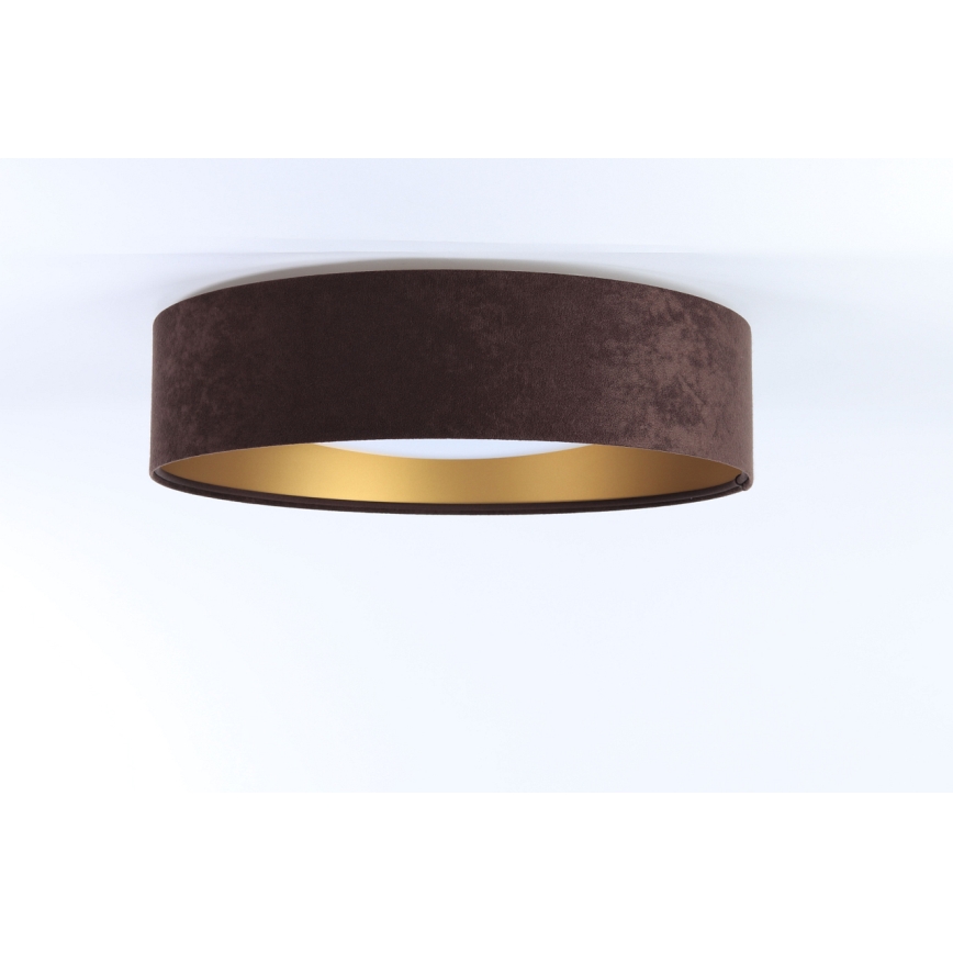 LED Plafondlamp GALAXY LED/24W/230V Ø 44 cm bruin/goud