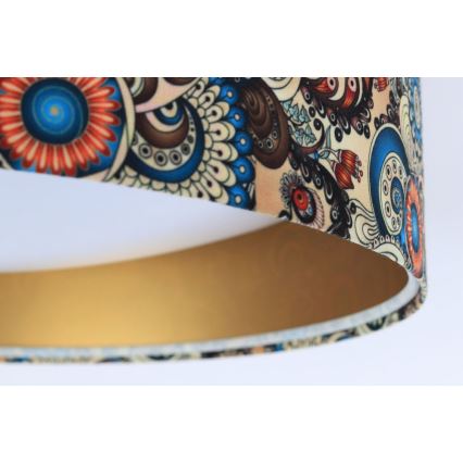 LED Plafondlamp GALAXY LED/24W/230V Ø 44 cm multicolor/goudkleurig