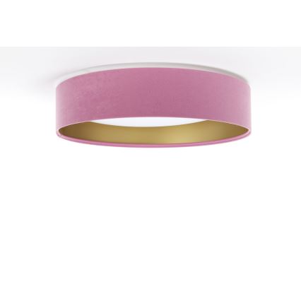 LED Plafondlamp GALAXY LED/24W/230V roze/goud