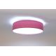 LED Plafondlamp GALAXY LED/24W/230V roze/zilver