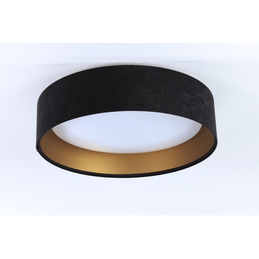 LED plafondlamp GALAXY LED/24W/230V Ø 44 cm zwart/goud