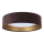LED Plafondlamp GALAXY LED/24W/230V Ø 44 cm bruin/goud