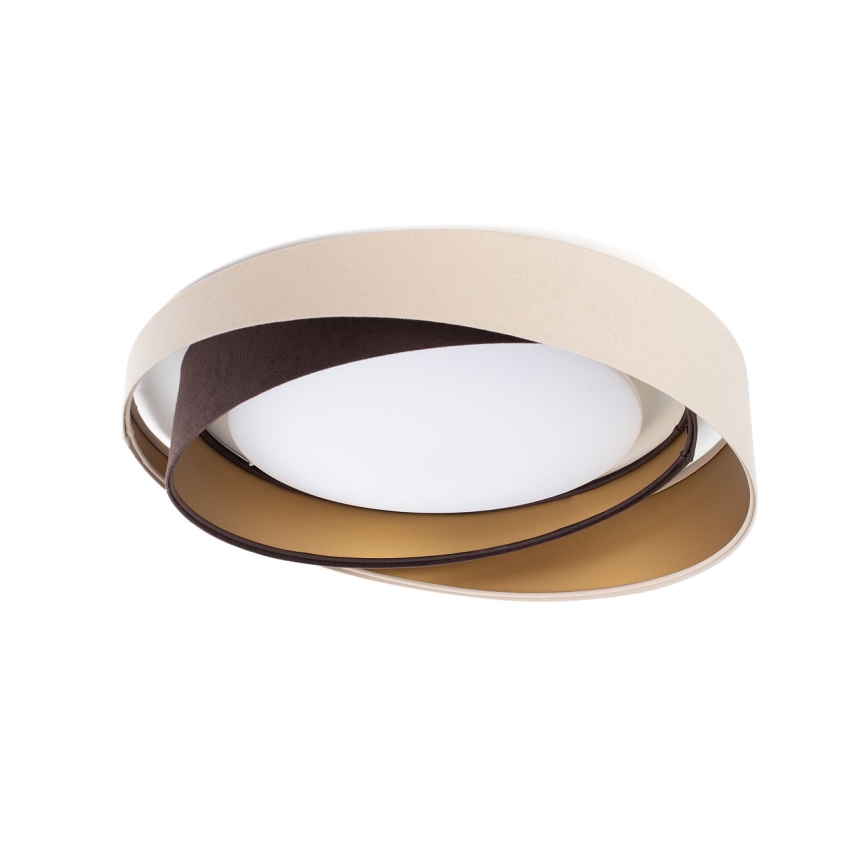LED-plafondlamp GALAXY MODERN LED/24W/230V Ø 55 cm beige/bruin/goud