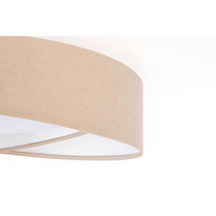 LED-plafondlamp GALAXY MODERN LED/24W/230V Ø 55 cm beige/wit