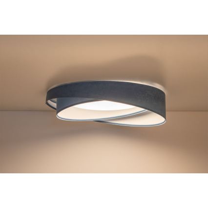 LED plafondlamp GALAXY MODERN LED/24W/230V Ø 55 cm blauw