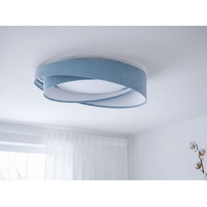 LED plafondlamp GALAXY MODERN LED/24W/230V Ø 55 cm blauw