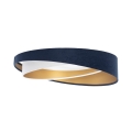 LED plafondlamp GALAXY MODERN LED/24W/230V Ø 55 cm blauw/wit/goud
