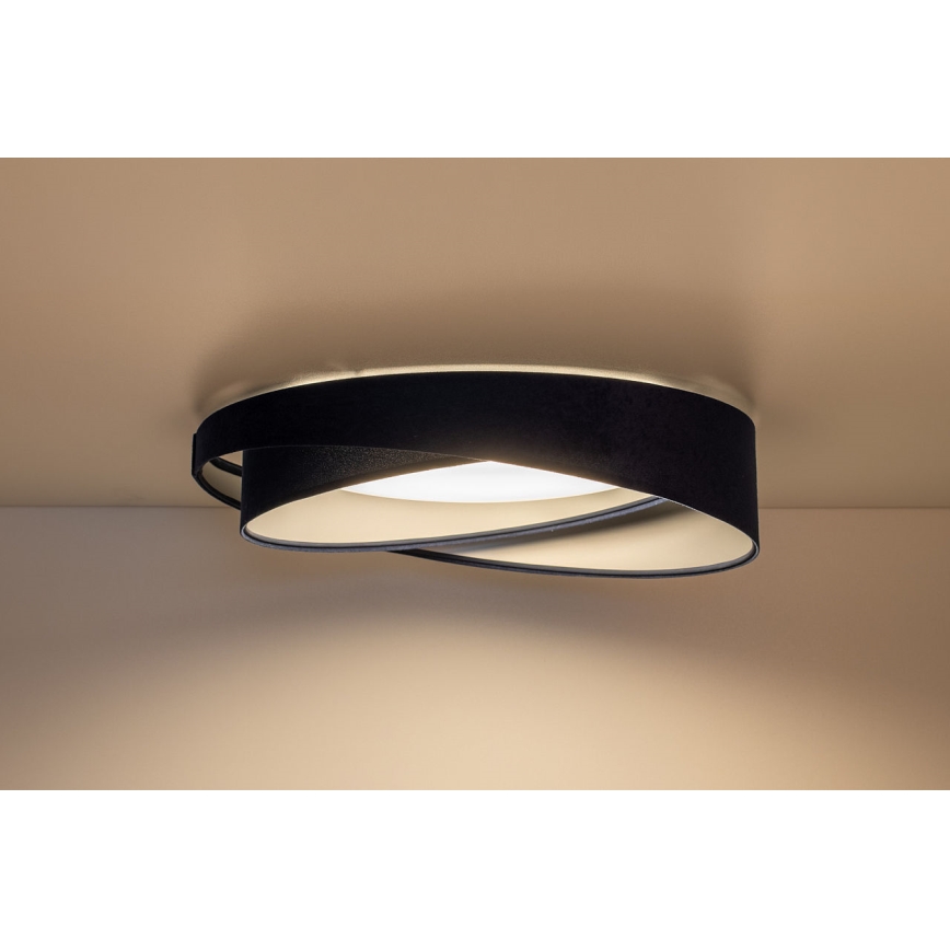 LED-plafondlamp GALAXY MODERN LED/24W/230V Ø 55 cm blauw/zilver