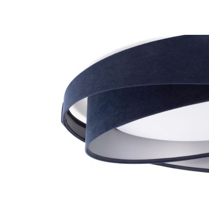 LED-plafondlamp GALAXY MODERN LED/24W/230V Ø 55 cm blauw/zilver