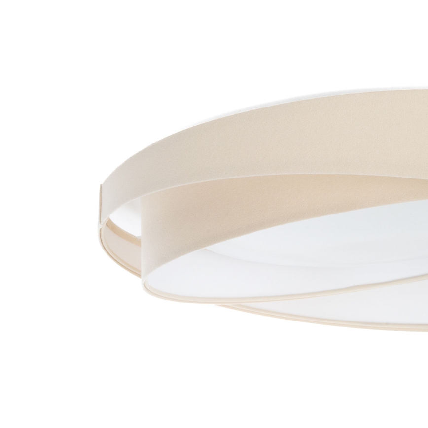 LED plafondlamp GALAXY MODERN LED/24W/230V Ø 55 cm crème/wit