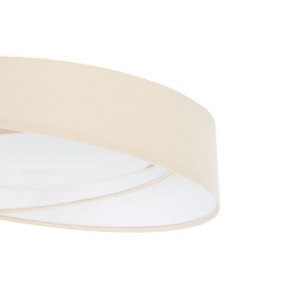 LED plafondlamp GALAXY MODERN LED/24W/230V Ø 55 cm crème/wit