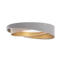 LED plafondlamp GALAXY MODERN LED/24W/230V Ø 55 cm grijs/beige/goud