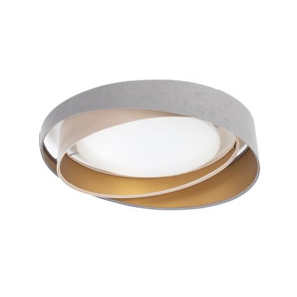 LED plafondlamp GALAXY MODERN LED/24W/230V Ø 55 cm grijs/beige/goud
